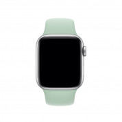 Apple Beryl Sport Band S/M & M/L - оригинална силиконова каишка за Apple Watch 42мм, 44мм (светлосин) 2