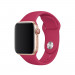 Apple Pomegranate Sport Band S/M & M/L - оригинална силиконова каишка за Apple Watch 42мм, 44мм (тъмнорозов) 2