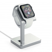 Satechi Aluminum Apple Watch Stand - луксозна алуминиева поставка за Apple Watch (сребрист)