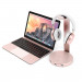 Satechi Aluminium Headphone Stand - дизайнерска алуминиева поставка за слушалки с USB изходи (розово злато) 4