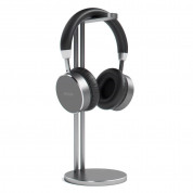Satechi Aluminium Slim Headphone Stand - дизайнерска алуминиева поставка за слушалки (тъмносив)