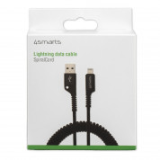 4smarts Lightning Data Cable SpiralCord (100 cm) (black) 2