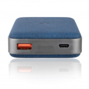 4smarts Inductive Power Bank VoltHub Ultimate 10000 mAh with Qi and Quick Charge (blue/grey) 2