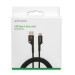 4smarts USB-C Data Cable SpiralCord - USB към USB-C кабел за устройства с USB-C порт (100 см) (черен)  3