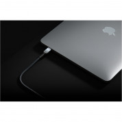 Nomad Kevlar USB-C to USB-C Charging Cable 100W - здрав кевларен USB-C към USB-C кабел за MacBook и устройства с USB-C порт (300 см) (черен) 5