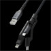 Nomad Rugged USB-A to Universal Cable - здрав кабел с въжена оплетка за устройства с Lightning, microUSB и USB-C порт (30 см) (черен) 6