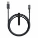 Nomad Rugged USB-A to Lightning Cable - здрав кабел с въжена оплетка за устройства с Lightning порт (150 см) (черен) 1