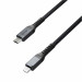 Nomad Rugged USB-C to Lightning Cable - здрав кабел с въжена оплетка за устройства с Lightning порт (150 см) (черен) 2