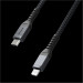 Nomad Rugged USB-C to Lightning Cable - здрав кабел с въжена оплетка за устройства с Lightning порт (150 см) (черен) 6