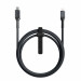 Nomad Rugged USB-C to Lightning Cable - здрав кабел с въжена оплетка за устройства с Lightning порт (150 см) (черен) 1