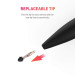 Adonit Note Plus Stylus - алуминиева професионална писалка за iPad Pro (черен) 5
