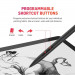 Adonit Note Plus Stylus - алуминиева професионална писалка за iPad Pro (черен) 6