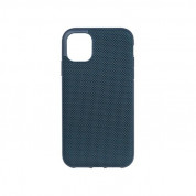 Evutec Ballistic Nylon Shockproof Phone Case Cover + Vent Mount for iPhone 11 (blue) 2