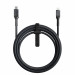 Nomad Kevlar USB-C to Lightning Cable - здрав кевларен кабел за устройства с Lightning порт (300 см) (черен) 1