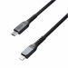 Nomad Kevlar USB-C to Lightning Cable - здрав кевларен кабел за устройства с Lightning порт (150 см) (черен) 2