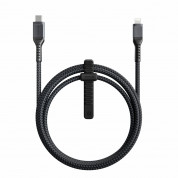 Nomad Kevlar USB-C to Lightning Cable (150 cm) (black) 