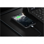 Nomad Kevlar USB-A to Lightning Cable - здрав кевларен кабел за устройства с Lightning порт (300 см) (черен) 3