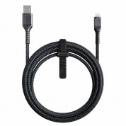 Nomad Kevlar USB-A to Lightning Cable (300 cm) (black) 
