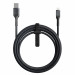 Nomad Kevlar USB-A to Lightning Cable - здрав кевларен кабел за устройства с Lightning порт (300 см) (черен) 1
