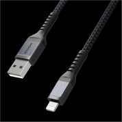Nomad Kevlar USB-A to Lightning Cable - здрав кевларен кабел за устройства с Lightning порт (150 см) (черен) 7