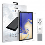 Eiger Tri Flex High Impact Film Screen Protector - качествено защитно покритие за дисплея на Samsung Galaxy Tab S4 10.5 (прозрачен)