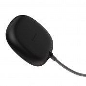 Baseus Suction Cup Wireless Charger - залепяща се подложка (пад) за безжично зареждане с USB кабел (черен) 4