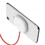 Baseus Suction Cup Wireless Charger (white)