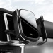 Baseus Rock Solid Wireless Charger Car Mount (WXHW01-01) - поставка за радиатора на кола с безжично зареждане за Qi съвместими смартфони (черен) 7