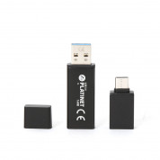 Platinet Pendrive USB 3.0 X-Depo 16GB + USB-C Adapter - флаш памет 16GB с USB-C адаптер (черен) 2