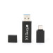 Platinet Pendrive USB 3.0 X-Depo 16GB + USB-C Adapter - флаш памет 16GB с USB-C адаптер (черен) 3