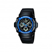 Casio AW-591-2AE G-Shock Watch - спортен водоустойчив мъжки часовник (черен) 
