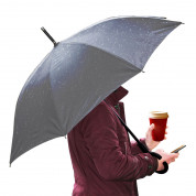 Platinet Handsfree Umbrella - чадър с удобна (хендсфрий) дръжка (черен) 1