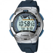 Casio W753/2AV Watch - спортен унисекс часовник (син) 