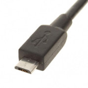 Micro USB кабел за мобилни устройства с microUSB (10.5 см) 1