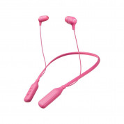JVC Bluetooth Marshmallow Headphones - безжични спортни блутут слушалки за мобилни устройства (розов)