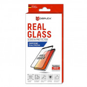 Displex Real Glass 10H Protector 3D Full Cover - калено стъклено защитно покритие за дисплея на Samsung Galaxy A30, A30s, A50, A50s (черен-прозрачен)