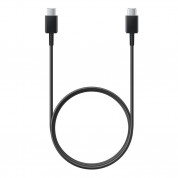 Samsung USB-C to USB-C Cable EP-DA705BBEGWW - кабел за устройства с USB-C порт (100 см) (черен) (bulk) 1