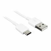 Samsung USB-C to USB Data Cable EP-DR140AWE - кабел за устройства с USB-C порт (80 см) (бял) (bulk)