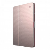 Speck Balance Folio Case - текстилен калъф и поставка за iPad 7 (2019), iPad 8 (2020) (розово злато)