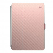 Speck Balance Folio Case - текстилен калъф и поставка за iPad 9 (2021), iPad 8 (2020), iPad 7 (2019) (розово злато) 1