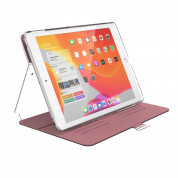 Speck Balance Folio Case - текстилен калъф и поставка за iPad 9 (2021), iPad 8 (2020), iPad 7 (2019) (розово злато) 6