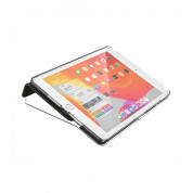 Speck Balance Folio Case - текстилен калъф и поставка за iPad 9 (2021), iPad 8 (2020), iPad 7 (2019) (черен-прозрачен) 6