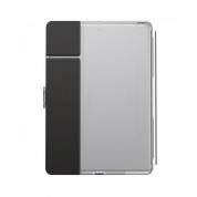 Speck Balance Folio Case - текстилен калъф и поставка за iPad 9 (2021), iPad 8 (2020), iPad 7 (2019) (черен-прозрачен) 2
