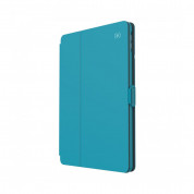 Speck Balance Folio Case - текстилен калъф и поставка за iPad 7 (2019), iPad 8 (2020) (син)