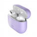 Baseus Super Thin Silica Gel Case - силиконов калъф за Apple Airpods Pro (лилав) 1