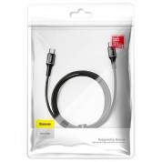 Baseus Halo USB-C to USB-C Cable PD 2.0 60W (CATGH-I01) (50 cm) (black) 5