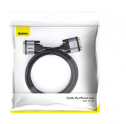 Baseus Enjoyment Series DVI Male To DVI Male Cable (CAKSX-Q0G) - DVI към DVI кабел (100 см) (черен) 7