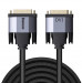 Baseus Enjoyment Series DVI Male To DVI Male Cable (CAKSX-R0G) - DVI към DVI кабел (200 см) (черен) 1