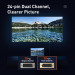 Baseus Enjoyment Series DVI Male To DVI Male Cable (CAKSX-R0G) - DVI към DVI кабел (200 см) (черен) 7