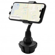 Macally Car Cup Holder Gravity Mount - универсална поставка за кола за мобилни телефони с размери от 60 мм до 86 мм 